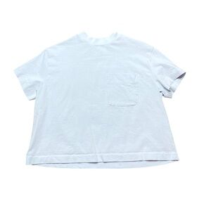 FOR DAYS Easy Crop Tee Organic Cotton Light Blue Size XS
